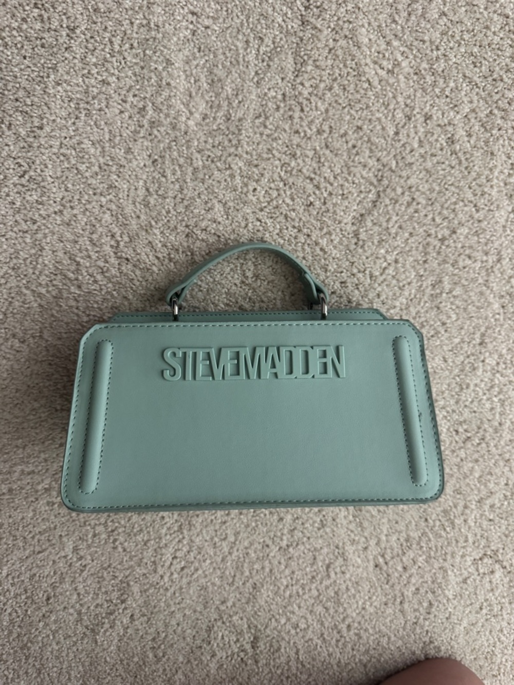 Steve Madden Mint Green Top-Handle Mini Bag